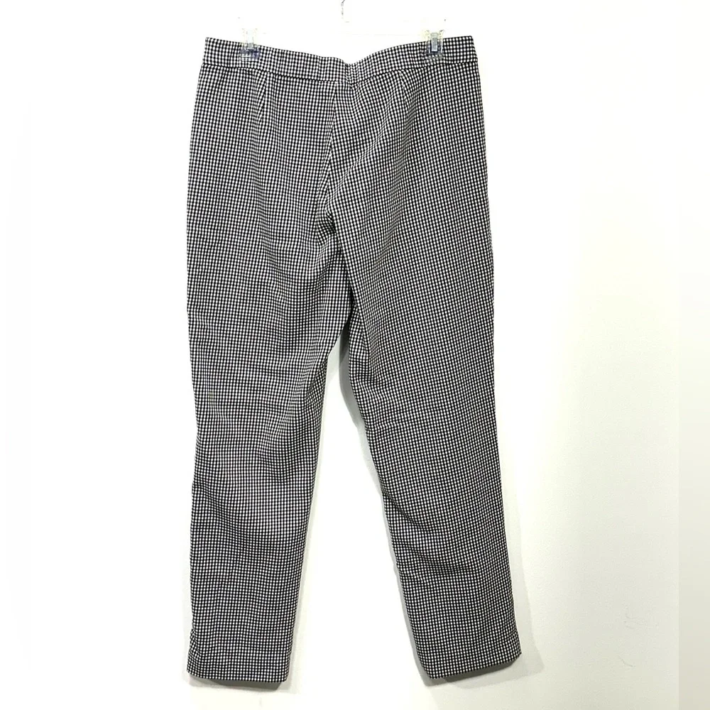 J. Jill Wearever Collection Smooth Fit Slim Leg Houndstooth Pull-On Pants - Picture 4 of 9